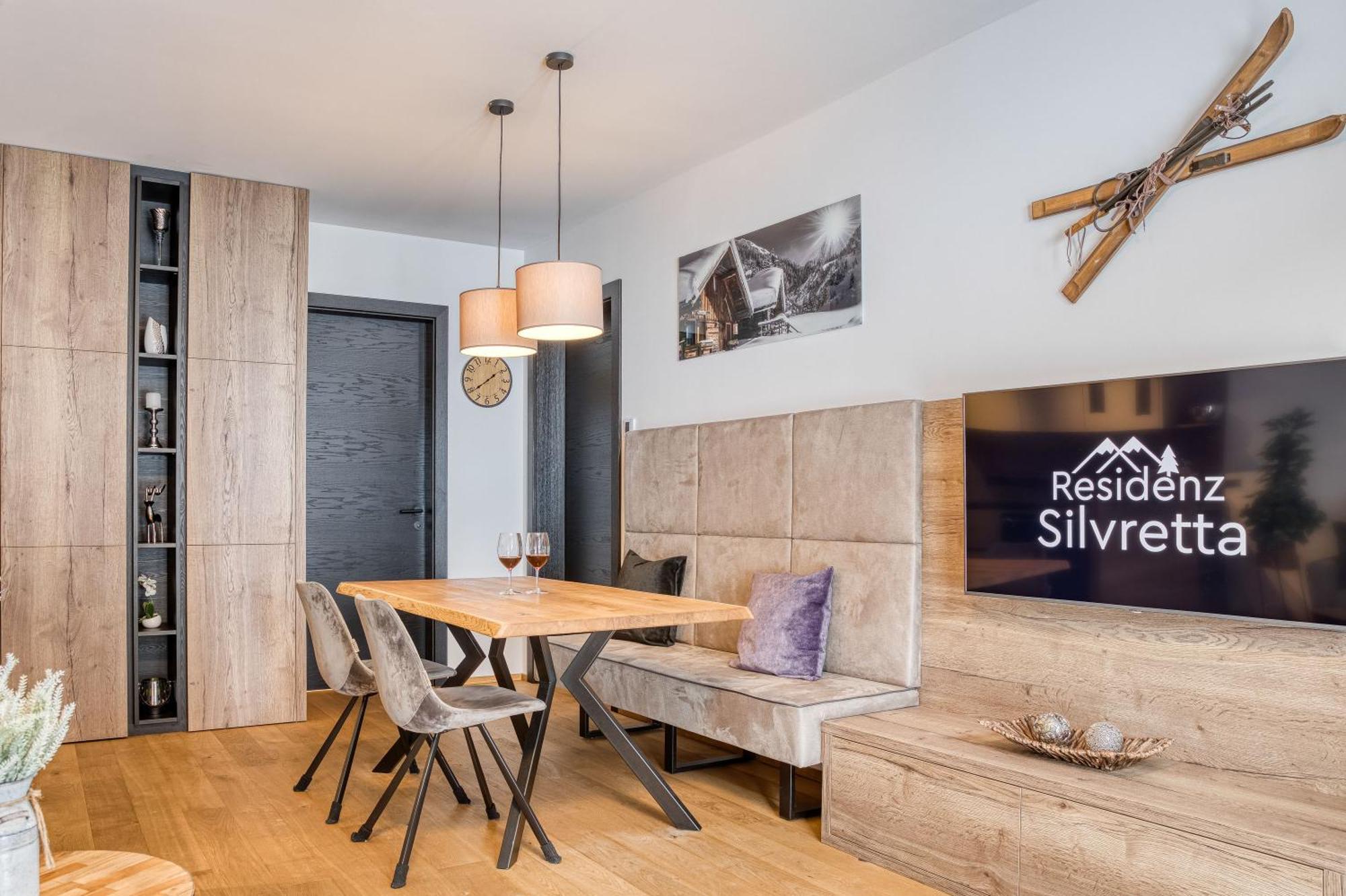 Exklusiv und elegantes Apartment in der Residenz Silvretta See Exterior foto